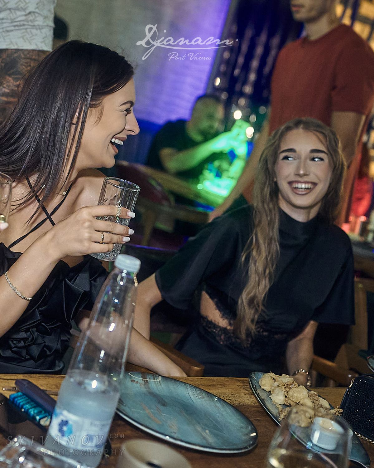Laughter around the table