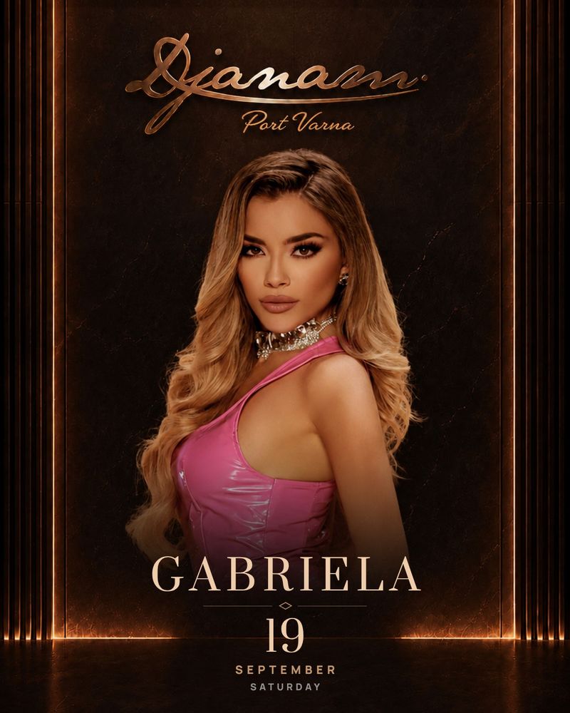 Gabriela, live at Djanam Port Varna