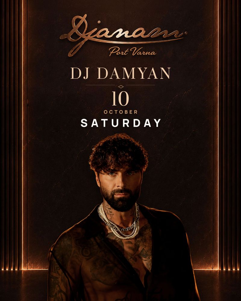 DJ Damyan, live at Djanam Port Varna